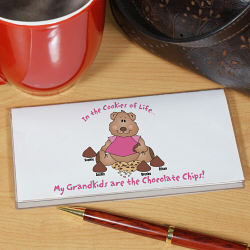 Cookies of Life Personalized Checkbook Cover